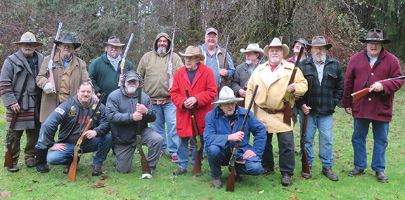The Black River Buffalo Runners just after holding a Lever-Gun Match.